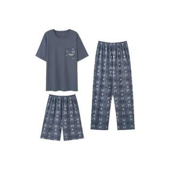 GOSO Pajama Set Men's Slate Gray