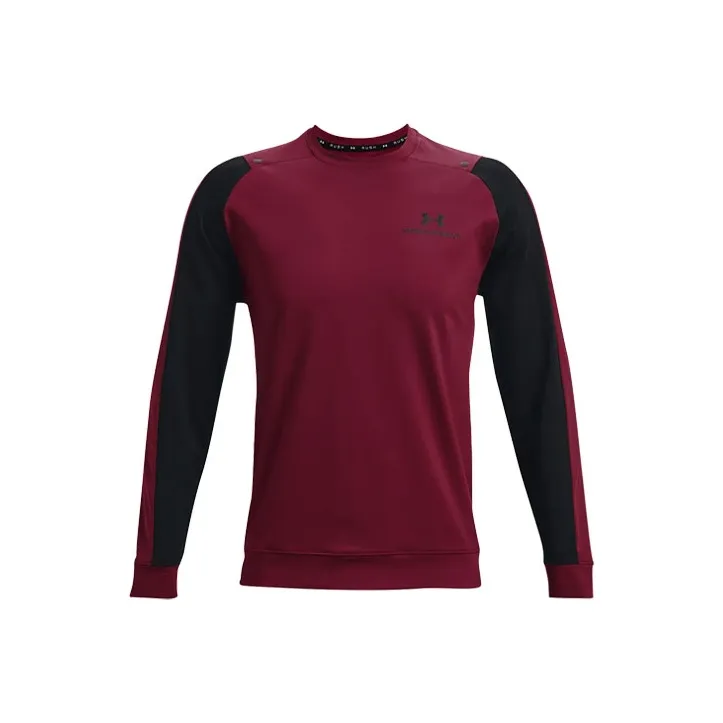 Under Armour RUSH Sweatshirt Men's Deep Crimson-0