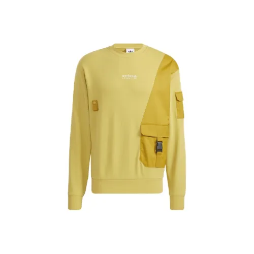 Adidas Originals Sweatshirts Men Yellow
