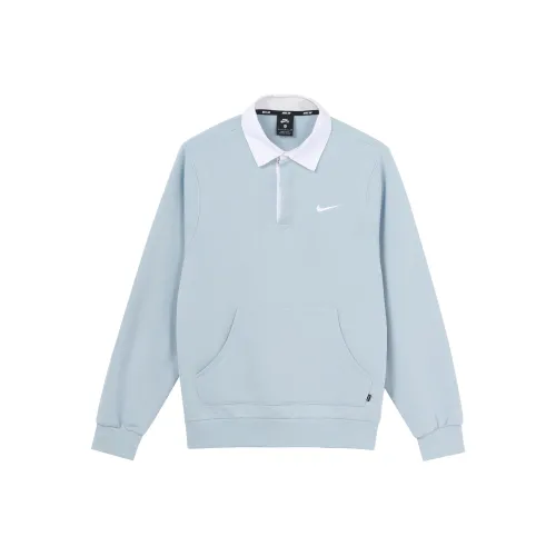 Nike Sweatshirt Spring Men's Blue