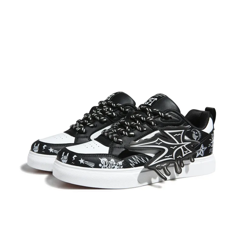 KFT Slip Resistant Cushioning Height Increasing Low Top Skateboard Shoes Unisex-19