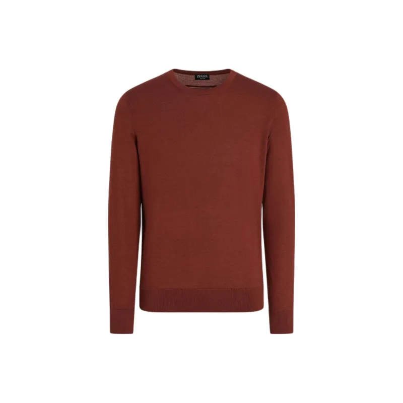 Ermenegildo Zegna Mélange Crew neck Sweater-0