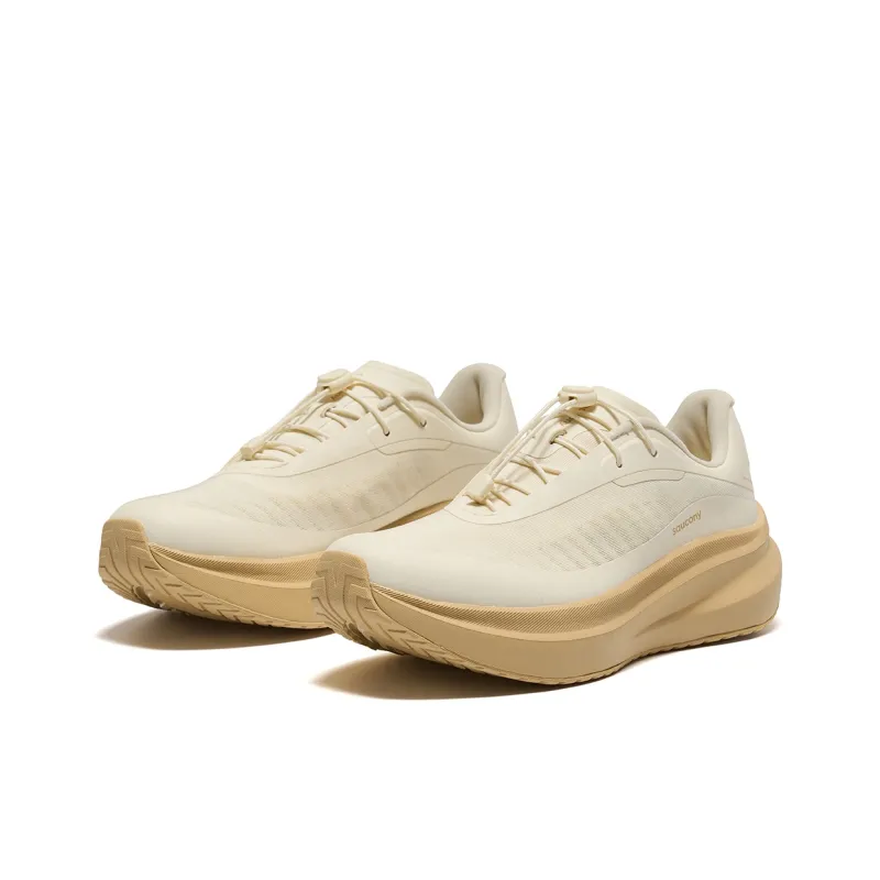 Saucony SHIFT FLOW 2 Anti Slip Wear Resistant Low Top Casual Running Shoes Women's Khaki-2