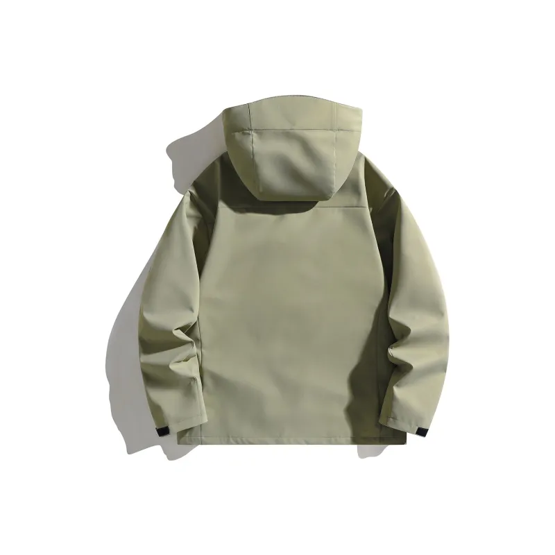 ROBINHOOD Waterproof, Windproof, Breathable, Abrasion Resistant, Thermal, Water Repellent Windbreaker Jacket Unisex-46