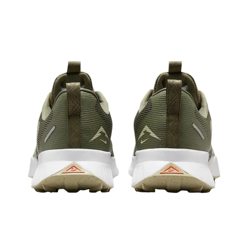 Nike Juniper Trail 3 Low Top Running Shoes Men's Olive/Khaki/White-4