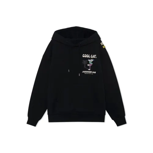 Steven Harrington X LINING Skateboard Sweatshirts Unisex Black