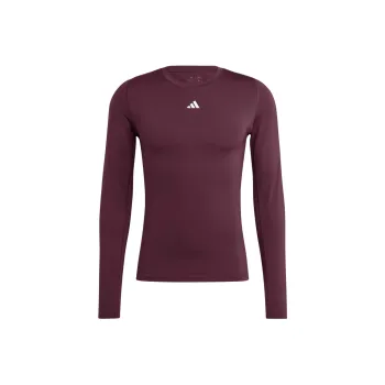 Adidas Free Shipping With AdiClub Techfit Aeroready Long Sleeve Tee