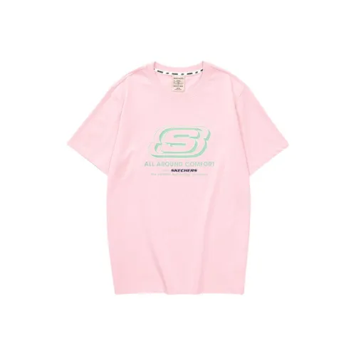 Skechers T Shirt Unisex Chalk Pink
