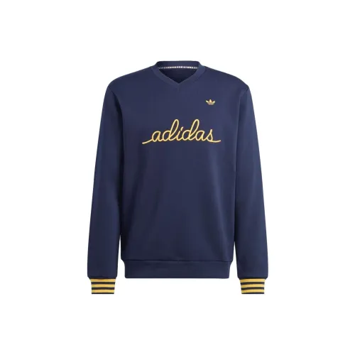 Adidas Originals Sweatshirts Men Ink Blue