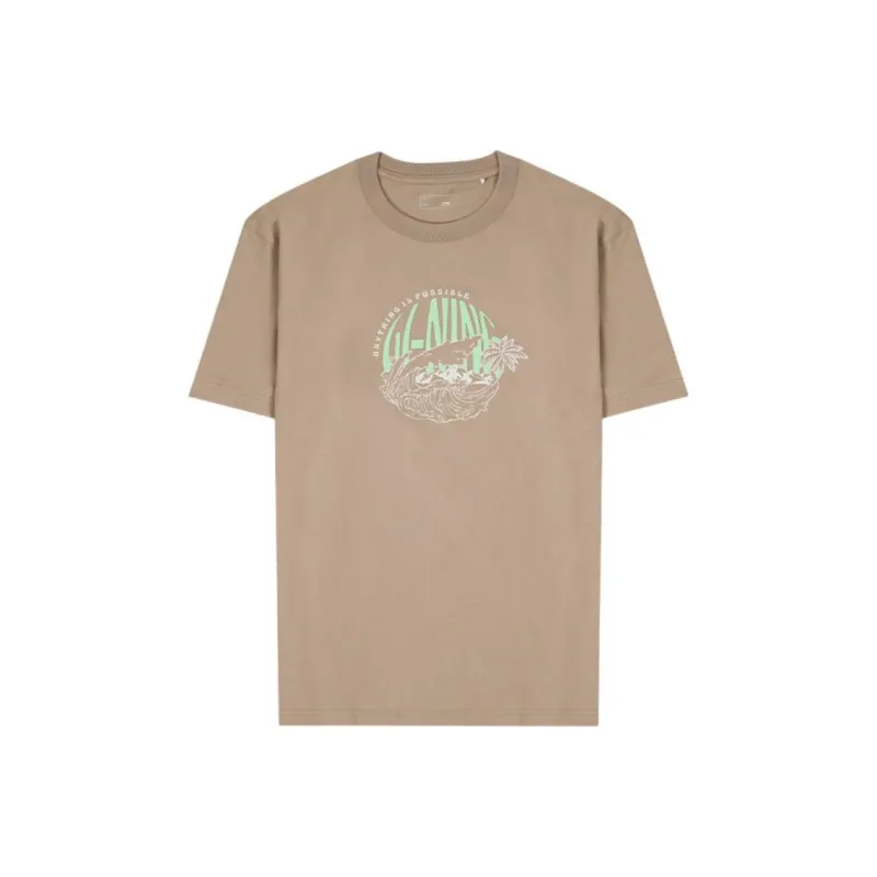 LiNing T-Shirt Men's Cocoa Brown-0