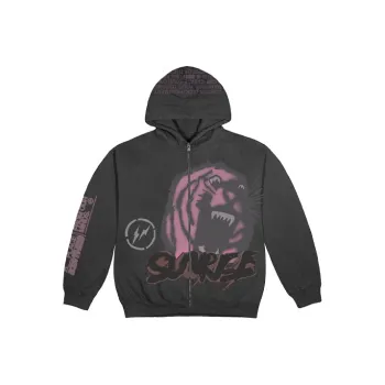 Travis Scott Cactus Jack For Fragment Sunrise Zip Up Hoodie