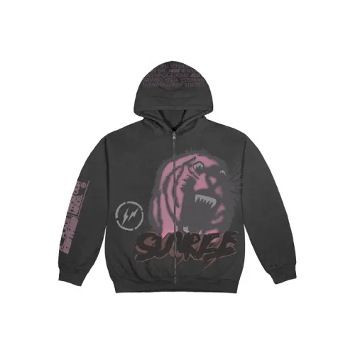 Travis Scott Cactus Jack For Fragment Sunrise Zip Up Hoodie