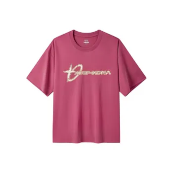 XTEP T Shirts Men Qian Dai Hong