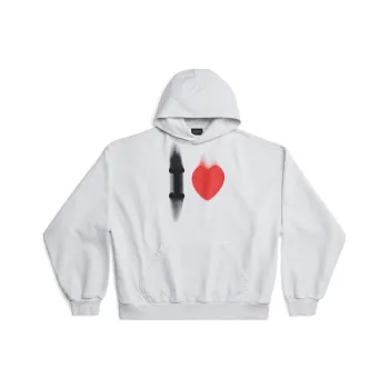 Balenciaga SS23 Sweatshirt Regular Fit Men's White