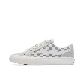 CHERRY&KALIKA Slip Resistant, Abrasion Resistant, Lightweight, Breathable Low Top Skateboard Shoes Unisex Vanilla Ecru