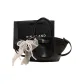 Black Printer Ribbons Charm+Shopping Bag