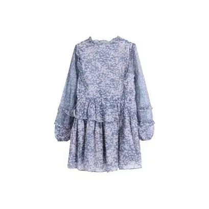 PLAY BUSH Long Sleeved Dresses Women's Image Color-1