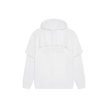 Givenchy Double Layered Hoodie In Felpa