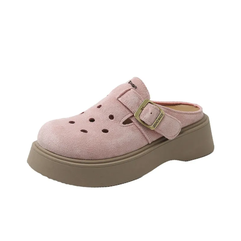 Budding Bear Abrasion Resistant Slip Resistant Closed Toe Slippers Women's-0