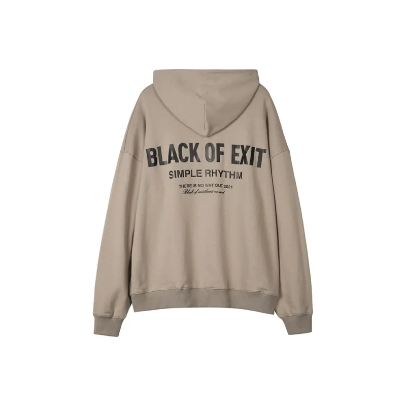 BLACK OF EXIT Sweatshirts Unisex-4