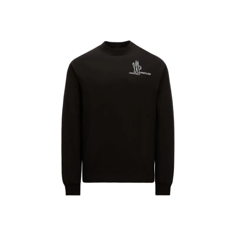 Moncler Logo Detailed Long Sleeved T Shirt-0