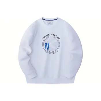 Anta Thompson KT Basketball Sweatshirt Men's Pure White