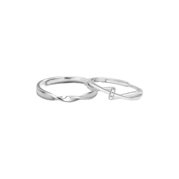 CHINA GOLD Natural Processed Topaz Rings Unisex