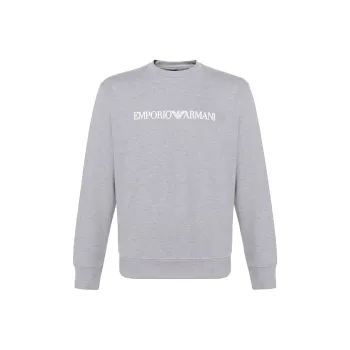 EMPORIO ARMANI Modal blend Sweatshirt With Logo Print
