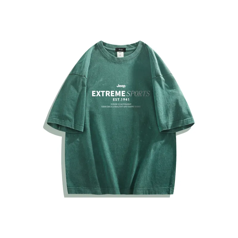 Jeep Drop Shoulder Sleeve T Shirt Unisex-7