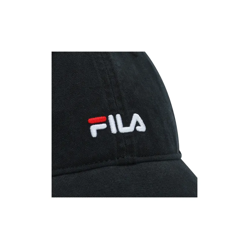 FILA ORIGINALE Cotton Baseball Caps Unisex Jet Black-3