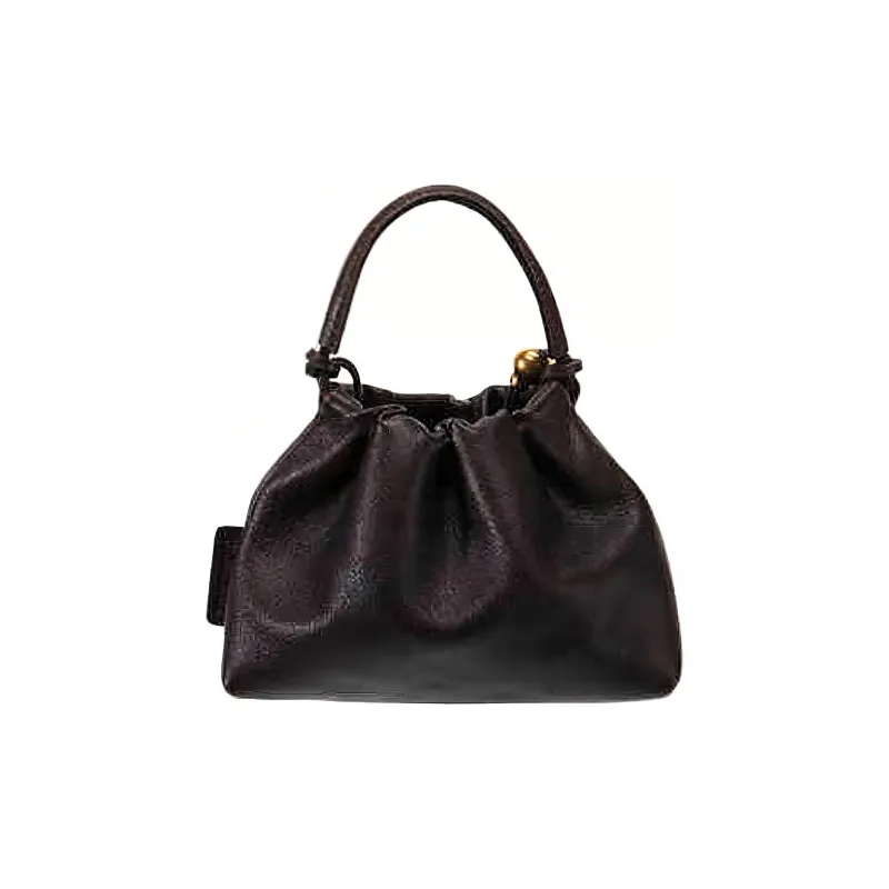 Songmont Cow Leather Bag Accessory Women's Sandalwood Brown, Suede/Rosewood Nappa Leather-5
