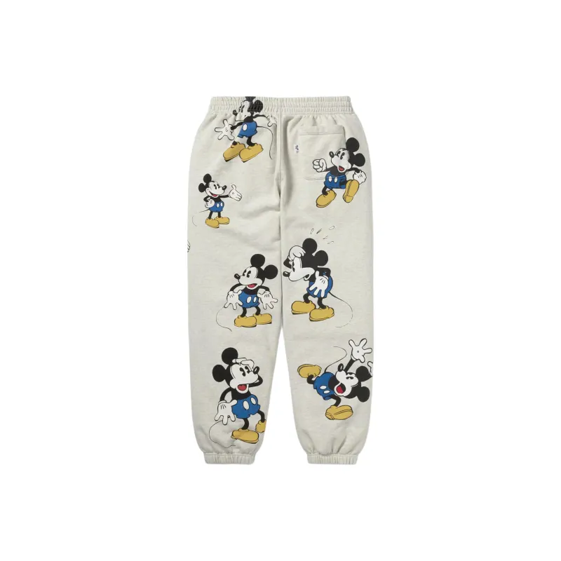 Thisisneverthat Disney/Disney Co branded Model Knitted Sweatpants Unisex Light Gray-1