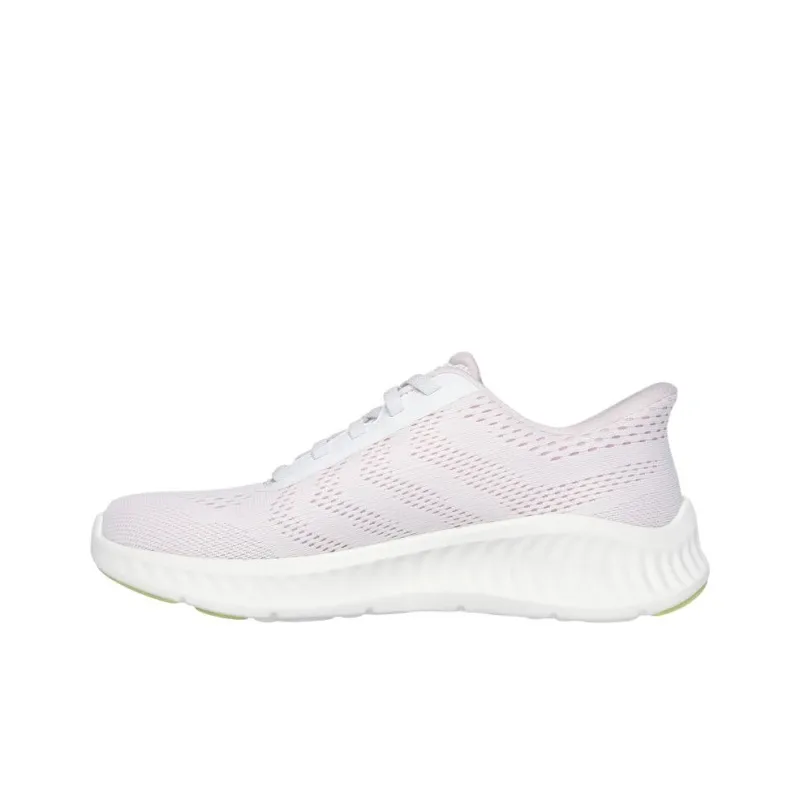 Skechers Slip ins Cushioning Slip Resistant Low Top Casual Shoes Women's Pink-1