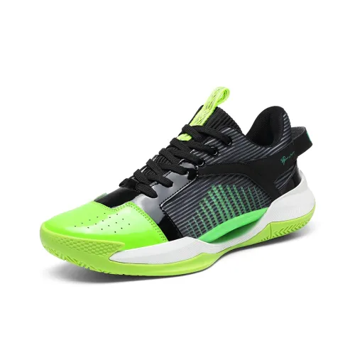 TONYBEAR Anti Slip Wear Resistant Mid Top Basketball Shoes Unisex