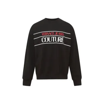 VERSACE JEANS Sweatshirt Men's Black