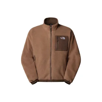 THE NORTH FACE Yumiori Reversible Fleece Jackets & Coats Men's Smoky Brown Latte