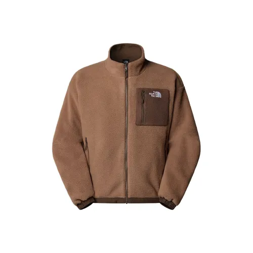 buy tommy jeans back logo t shirt Yumiori Reversible Fleece Jackets & Coats Men's Smoky Brown Latte