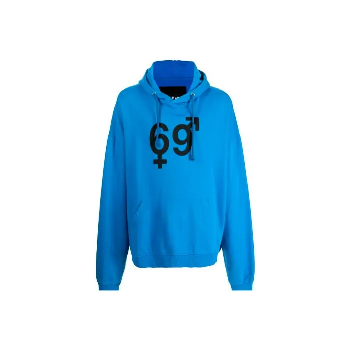 Hood By Air Sweatshirts Unisex Blue-0