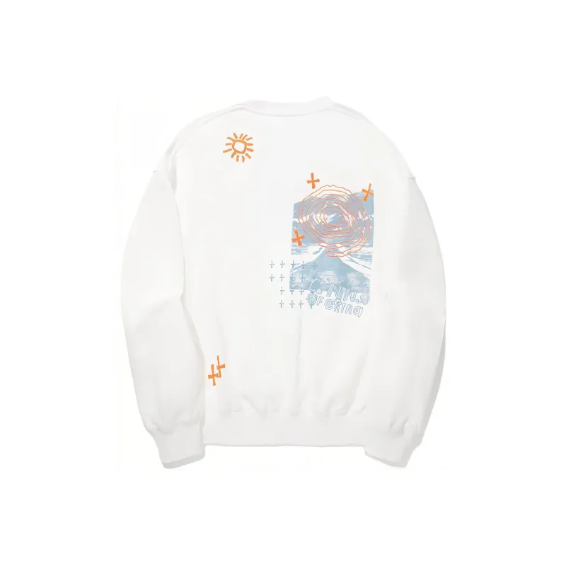 LiNing Sweatshirts Unisex Ivory-0