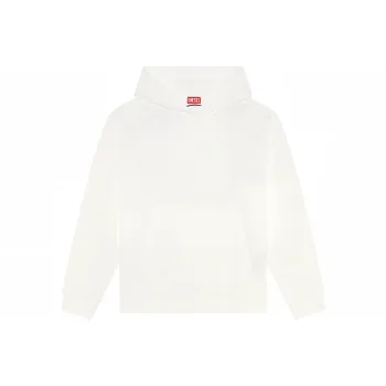 DIESEL S Macs Hood Megoval D Logo Embroidered Hoodie