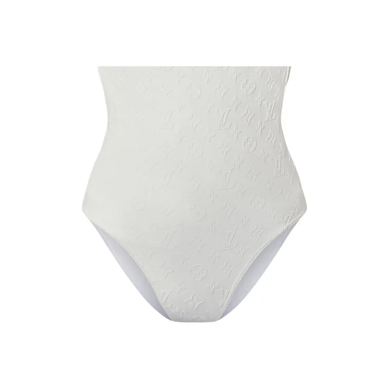 LOUIS VUITTON Monogram Jacquard One Piece Swimsuit-4