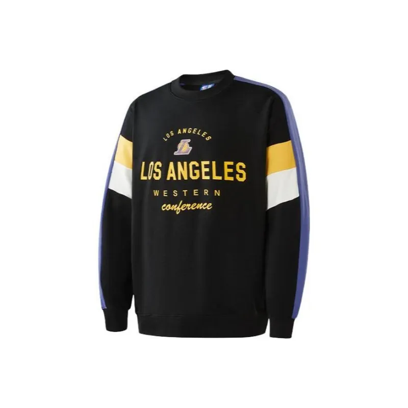 NBA Los Angeles Lakers Sweatshirts Unisex Black-0
