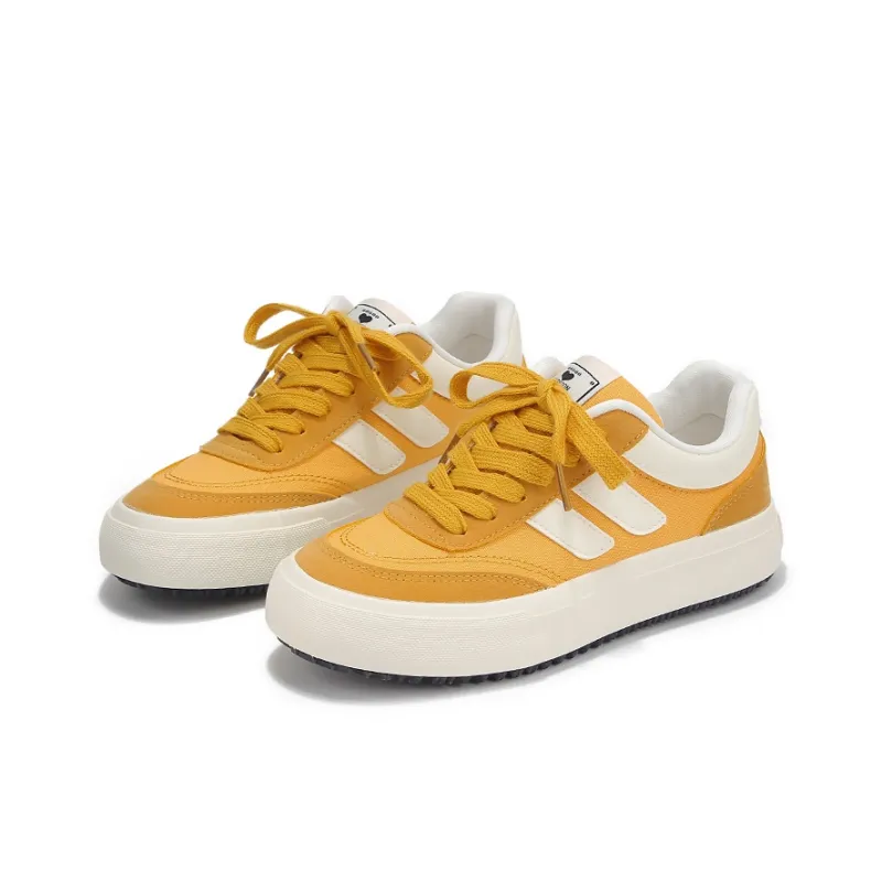 Yobn Anti Slip And Wear Resistant Breathable Low Top Skateboard Shoes Women's-2