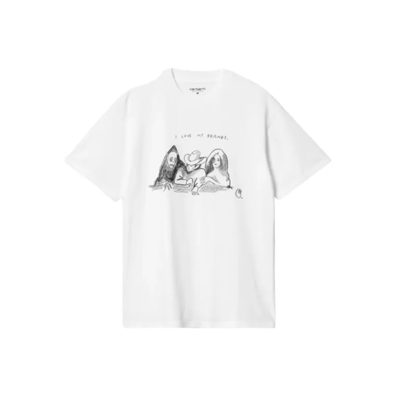 Carhartt WIP Pepe Friends T Shirt-0