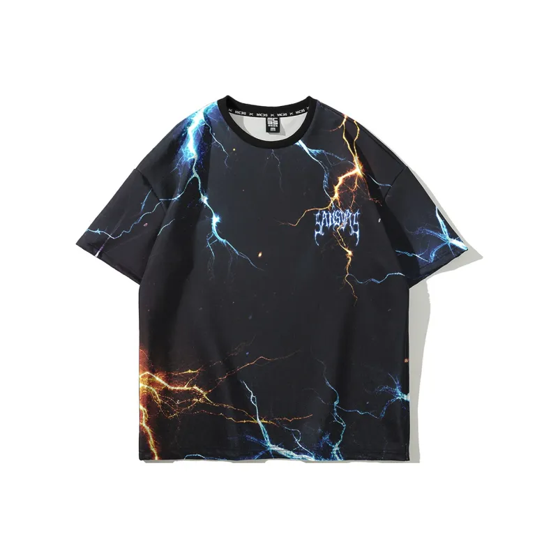 SANSYAS T Shirts Unisex Black-0
