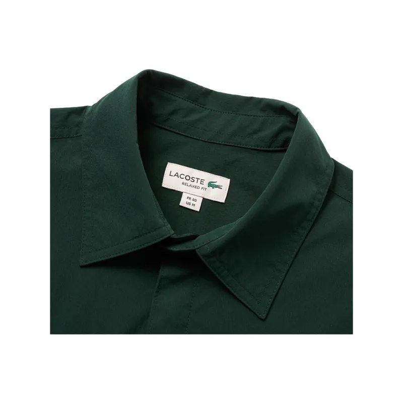 LACOSTE Shirts Men Dark Green-4