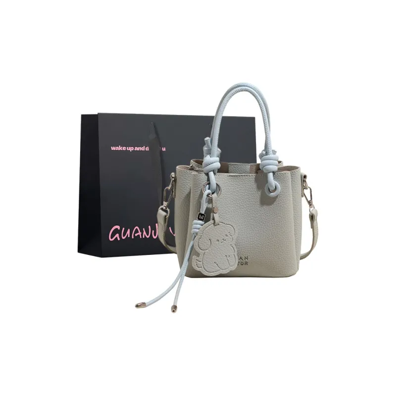 Champion Cub PU Handbag Shoulder Bag Crossbody Bag Women's Ecru/Black/Blue/Pink-10
