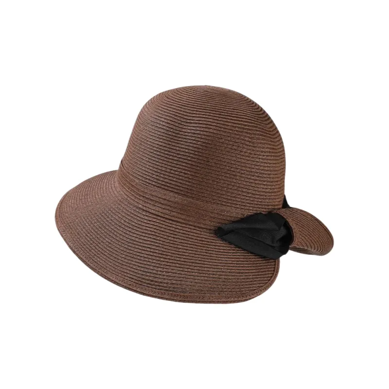MITHAOL KUSC Paper Reed Bucket Hats Women's-3