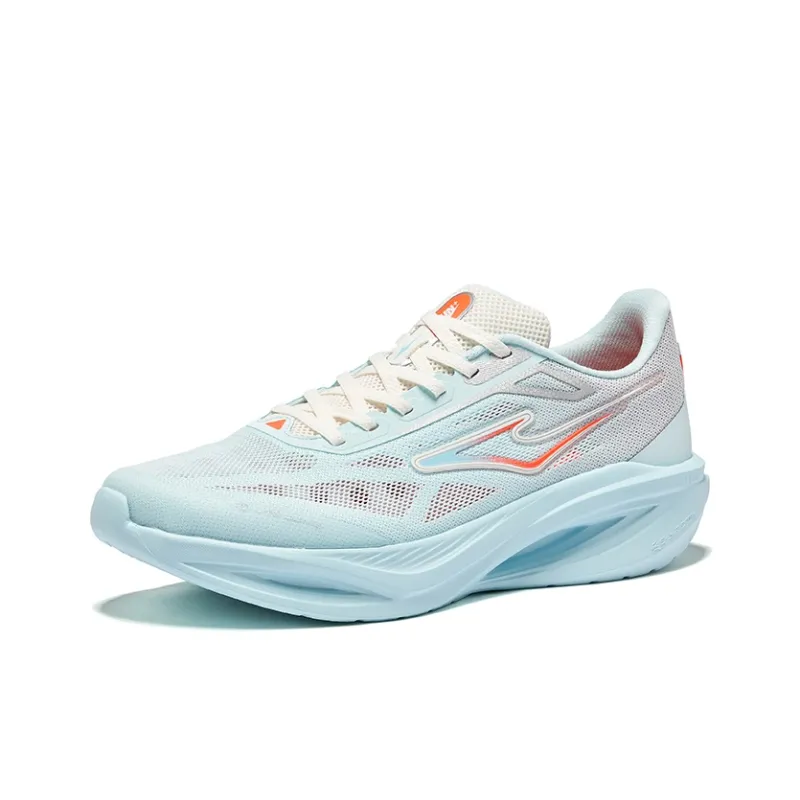 Erke Shock Absorbers Rebound Low Top City Commute Running Shoes Men's Tranquil Blue Microcrystal White-2