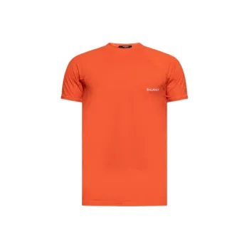 BALMAIN Logo Embroidered Swim T Shirt